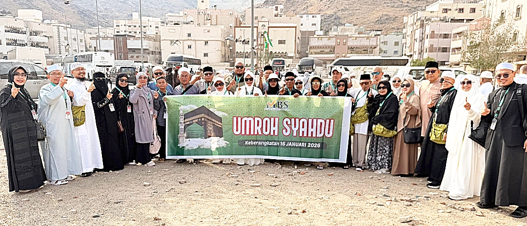 Travel Umroh MBS Telah Berangkatkan Jama’ah Tamu Allah “Tinggal Persiapan Pulang Ke Tanah Air”