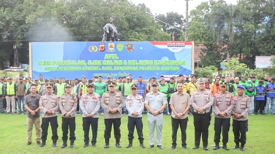 Polresta Cirebon Resmikan Bengkel Ojol Kamtibmas, Perkuat Sinergi Polri dan Pengemudi Online