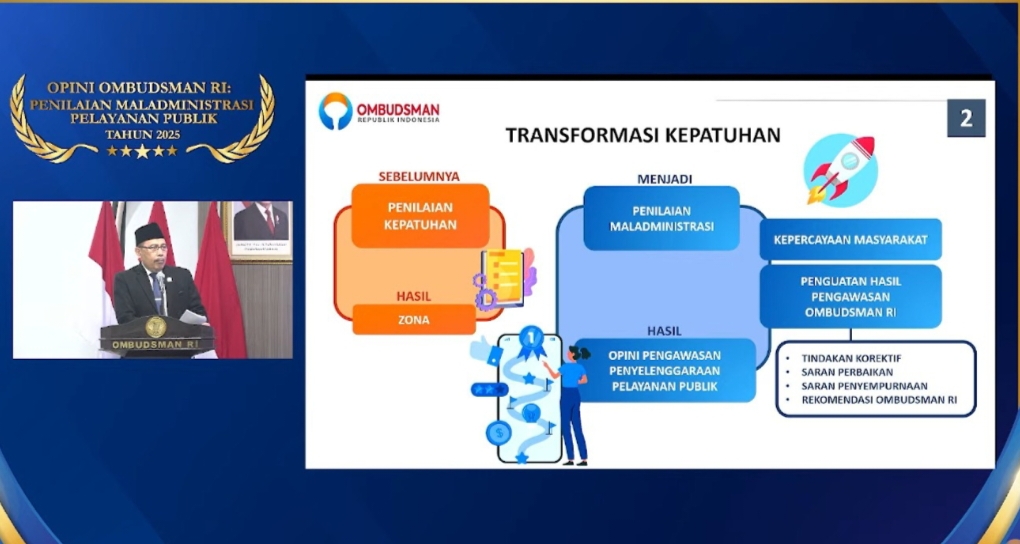 Brebes Raih Opini Kualitas Tinggi dari Ombudsman RI