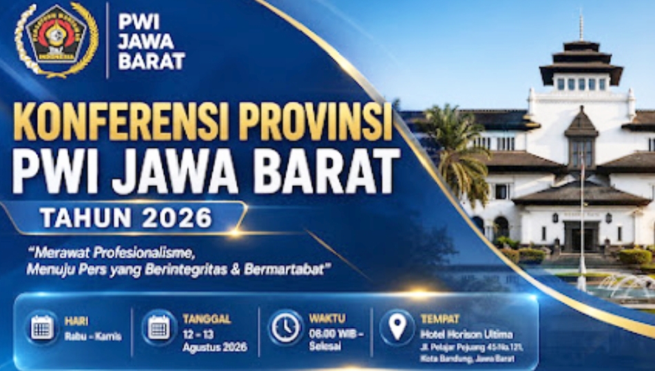 Panitia Konferensi Provinsi PWI Jawa Barat Tahun 2026 Akan Sosialisasi Tahap I Secara Daring