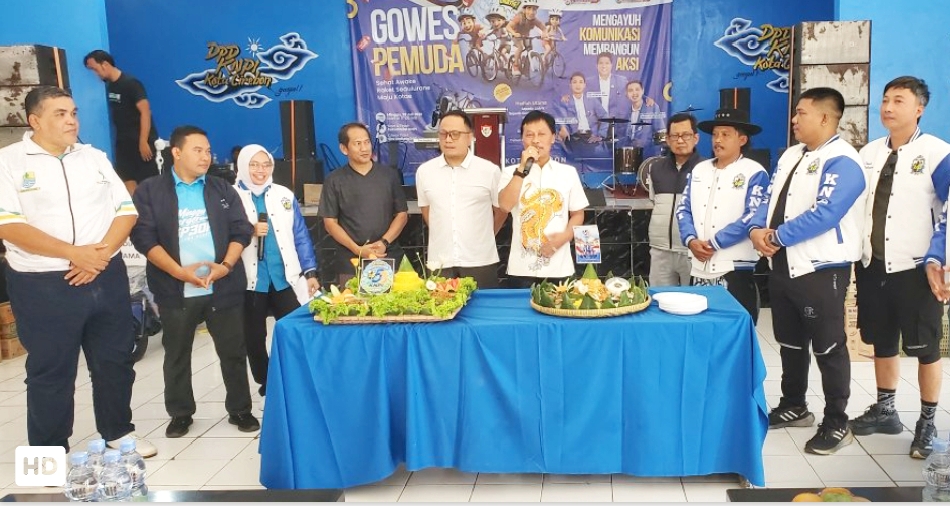 Memperingati HUT ke-53, DPD KNPI Gelar Gowes Pemuda