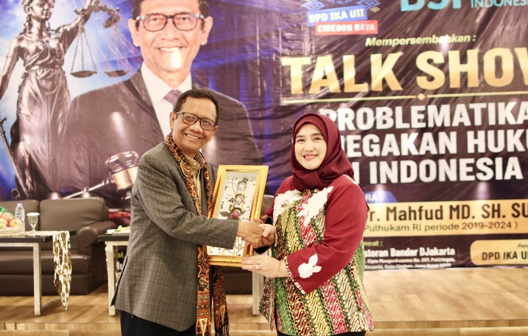 Talk Show Bersama Mahfud MD, Wakil Wali Kota Dukung Penegakan Hukum Berbasis Integritas